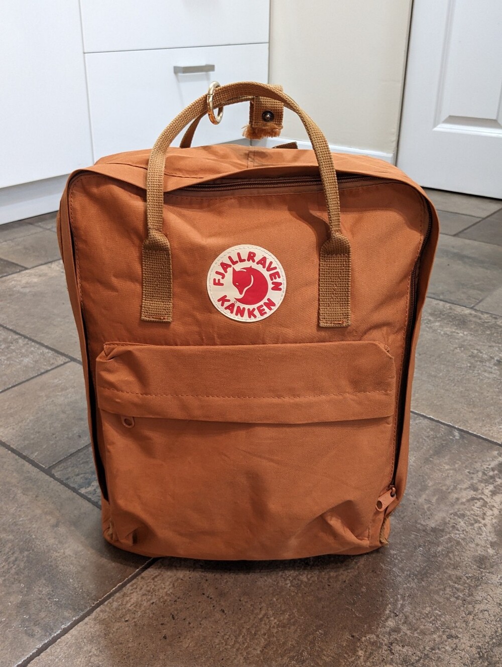 Fjallraven Kånken Classic Backpack Gorpcore Hiking Unisex Outdoors Spicy Orange